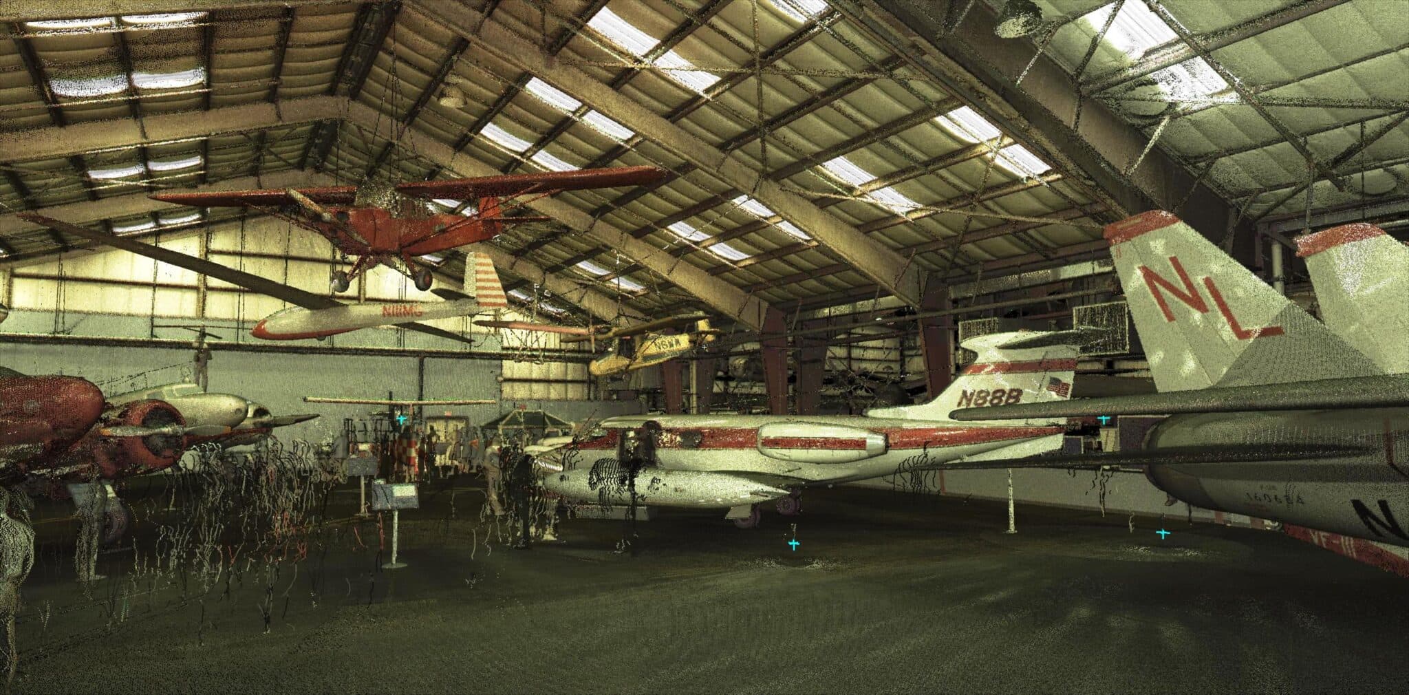 Hangar · full-color scan